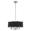 Livex Lighting 4 Lt Brushed Nickel Pendant Chandelier - 60404-91