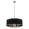 Livex Lighting 7 Lt Brushed Nickel Pendant Chandelier - 60406-91