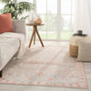 Jaipur Living Fay BOH15 Medallion Orange Printed Area Rugs