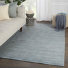 Jaipur Living Danan BRV02 Solid Blue Handloomed Area Rugs