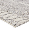 Jaipur Living Ismene COE02 Trellis Light Gray Handwoven Area Rugs