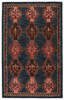 Jaipur Living Kyoto COM11 Tribal Dark Blue Hand Tufted Area Rugs