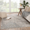 Jaipur Living Calibra CTY06 Abstract Gray Power Loomed Area Rugs