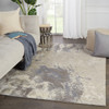 Jaipur Living Aegean DLM02 Abstract Gray Power Loomed Area Rugs