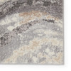 Jaipur Living Gatlin FRR05 Abstract Gray Power Loomed Area Rugs