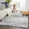 Jaipur Living Coen FRR06 Abstract Gray Power Loomed Area Rugs