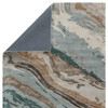 Jaipur Living Conley GES37 Abstract Teal Hand Tufted Area Rugs