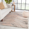 Jaipur Living Atha GES50 Abstract Light Blush Hand Tufted Area Rugs