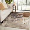 Jaipur Living Luella GES56 Abstract Brown Hand Tufted Area Rugs