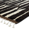 Jaipur Living Quest KEO02 Geometric Dark Brown Hand Knotted Area Rugs