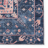 Jaipur Living Issa KNC02 Medallion Dark Blue Power Loomed Area Rugs