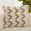 Jaipur Living Takeo BAY02 Chevron Gray Pillows