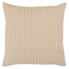 Jaipur Living Neutra GAL02 Geometric Light Taupe Pillows