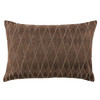 Jaipur Living Milton LXG11 Geometric Dark Brown Pillows