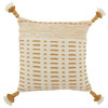 Jaipur Living Calvert ARM03 Tribal Gold - 18"x18" 100% Polyester Pillow