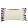 Jaipur Living Perdita CHE03 Geometric Dark Blue - 13"x21" 100% Polyester Pillow