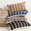 Jaipur Living Papyrus PMP02 Stripes Blue - 13"x21" 100% Polyester Pillow