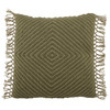 Jaipur Living Maritima TLS03 Geometric Green - 20"x20" 100% Polyester Pillow