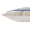 Jaipur Living Parque ACA04 Stripes Blue - 20"x20" 100% Polyester Pillow