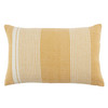 Jaipur Living Carinda ACA05 Stripes Gold - 13"x21" 100% Polyester Pillow