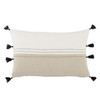 Jaipur Living Yamanik TGA01 Stripes White Pillows