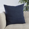 Jaipur Living Ortiz TGA10 Solid Dark Blue Pillows