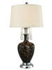 Dale Tiffany Elements Led Hand Blown Art Glass Table Lamp
