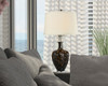 Dale Tiffany Elements Led Hand Blown Art Glass Table Lamp