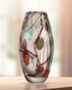 Dale Tiffany Lesley Hand Blown Art Glass Vase