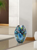 Dale Tiffany Estrada Hand Blown Art Glass Vase