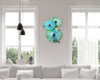 Dale Tiffany Waterfront Hand Blown Art Glass Wall Art Décor - 3 Favrile