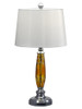 Dale Tiffany Autumn Lake 24% Lead Hand Cut Crystal Table Lamp