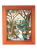 Dale Tiffany Springdale 10"h Waterbrook Mosaic Art Glass Wall Panel