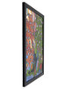 Dale Tiffany Peacock Mosaic Art Glass Wall Panel - M0007L
