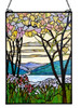 Dale Tiffany Magnolia 26"h Tiffany Window Panel