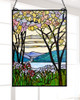 Dale Tiffany Magnolia 26"h Tiffany Window Panel