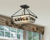 Dale Tiffany Cupertino Tiffany Semi Flush Mount