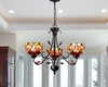 Dale Tiffany Dragonfly 3-light Tiffany Pendant