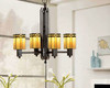 Dale Tiffany 4-light Biscayne Mission Hanging Fixture
