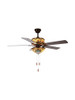 Dale Tiffany Wyndover Tiffany Ceiling Fan With Remote