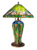 Dale Tiffany Pink Glades Tiffany Mosaic Table Lamp