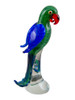 Dale Tiffany Zuma Parrot Handcrafted Art Glass Figurine