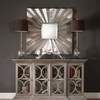 Uttermost Adelmar Metal Square Mirror