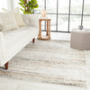 Jaipur Living Mathis MEL01 Abstract Ivory Power Loomed Area Rugs
