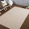 Jaipur Living Sven NIR06 Solid Light Beige Handwoven Area Rugs