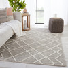 Jaipur Living Moab PLT02 Geometric Gray Handwoven Area Rugs