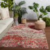 Jaipur Living Fayette POL37 Oriental Red Power Loomed Area Rugs