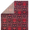 Jaipur Living Genesee POL45 Trellis Red Power Loomed Area Rugs