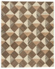 Jaipur Living Paris PVH01 Geometric Brown Hand Tufted Area Rugs