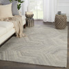 Jaipur Living Rome PVH04 Geometric Gray Hand Tufted Area Rugs